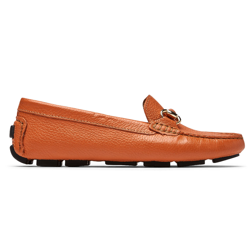 Rockport Loafers For Womens Orange - Bayview Bit Keeper - MV7083419